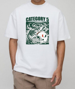 Miami Hurricanes Category 5 T-shirts