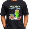 Official Seattle Seahawks West Champions Hawks The King 2025 Shirt