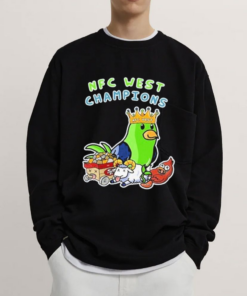 Official Seattle Seahawks West Champions Hawks The King 2025 Shirt