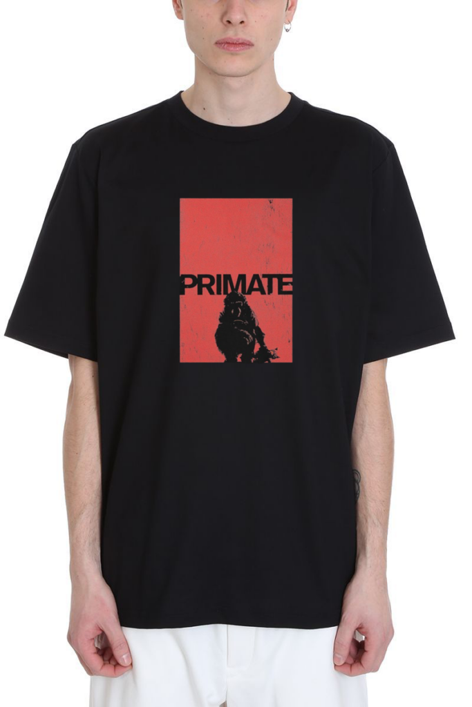 Primate Red Block T-shirts
