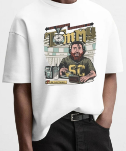 The Timeless Adventures Of Tommy In The Breakroom To Be Continued T-shirts