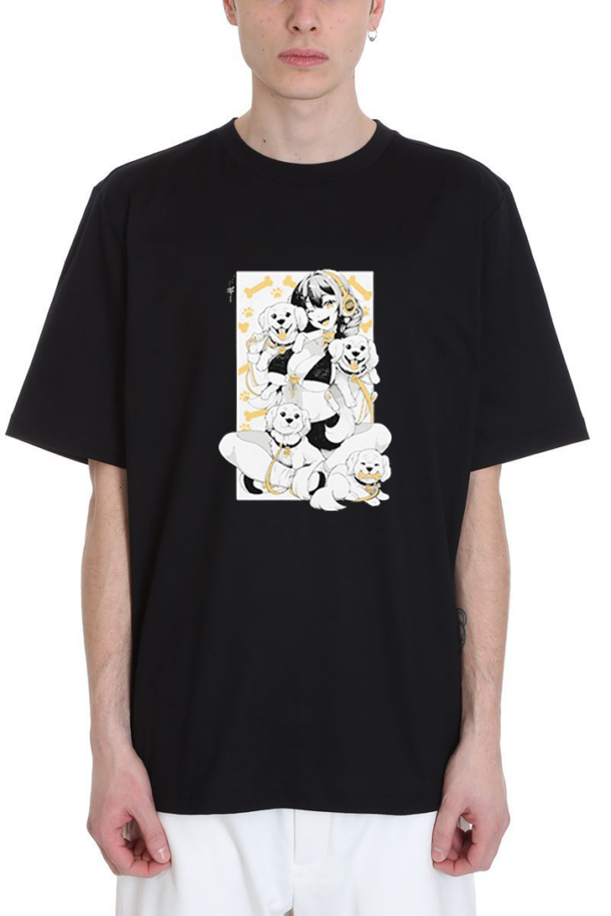 Waifu Woof Gamer Supps T-shirts 