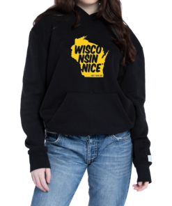 Wisconsin Nice But Fuck Ice T-shirts