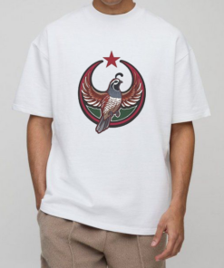 California Quail Rebel Resistance Bird T-shirts