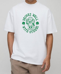 Drinks Well With Others Shamrock T-Shirts