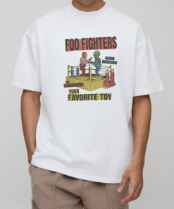 Foo Fighters The Luchadores Your Favorite Toy Alien Invasion V Lucha Boxing Shirts