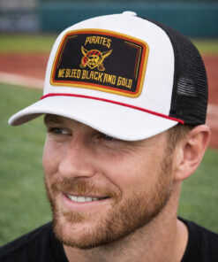2026 Pirates City Connect We Bleed Black And Gold Hat