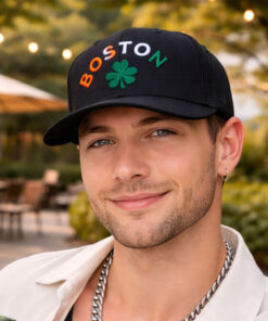 Drake Maye Boston Shamrock Upside Down Hat