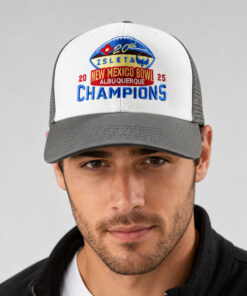 2025 Mean Green Islate New Mexico Bowl Albuquerque Champions Hat